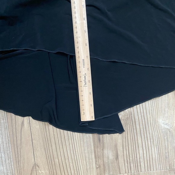 Laundry by Shelli Segal - Black Formal Sleeveless Long Dress Beaded Chest Size 6 - Picture 4 of 6